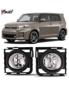 Winjet Compatible with [2011 2012 2013 2014 2015 Scion xB] Driving Fog Lights + Switch + Wiring Kit