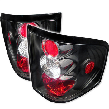 Spyder Auto 5003225 Euro Style Tail Lights Black/Clear