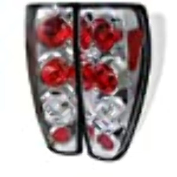 Spyder Auto 5001429 Euro Style Tail Lights Chrome/Clear