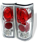 Spyder Auto 5001849 Euro Style Tail Lights Chrome/Clear