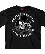 Hot Leathers Men's Respect Top Hat T-Shirt (Black, XXX-Large)