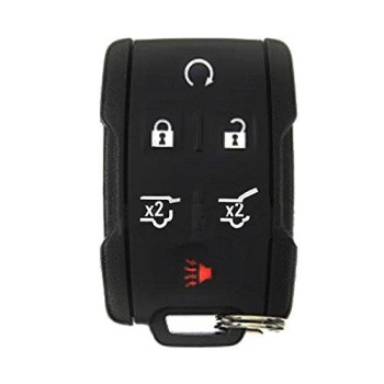 New 6 Button Gm Keyless Remote 13577766 Tahoe Suburban Yukon W/Duracell Battery Included