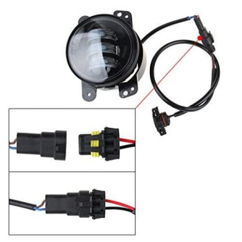 SUNPIE LED Fog Lights Lamp Adapter Wires For 2010 and up JK