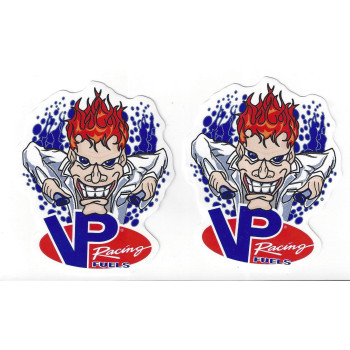 VP Fuels Mad Scientist Racing Decal Sticker 3 Inches Long Size Set of 2