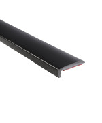 TRIM-LOK - JLGB-25 Trim-Lok PVC Lip Guard, Black with 3M Acrylic Foam Tape, Paintable - 1.0625 Width, 25 Length - Perfect for Running Boards, Camper Shells, Spas, Car Fenders, and More