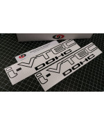 Aftermarket I VTEC DOHC 12 (Pair X2) Vinyl Decal Sticker Select Color (Gloss Black)