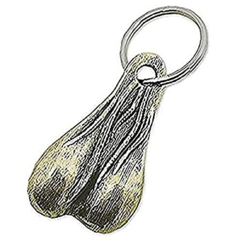 Hot Leathers KCB2001 'Brass Balls' Key Chain