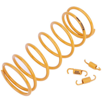 Glixal ATKS-03905 High Performance Racing Moped ATV Scooter Torque Spring with Clutch Springs for GY6 125cc 150cc 157QMJ 152QMI Engine (1500RPM,Yellow)