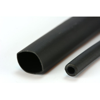 TEMCo 1/2 Marine Heat Shrink Tube 3:1 Adhesive Glue Lined 4 ft BLACK