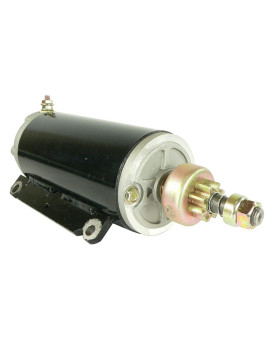 New 12 Volt Starter Compatible with/Replacement for OMC Johnson Evinrude Marine 150-235 HP 0814240, 387094, 395207, 585062, 586288, 46-2387, MJL4005 1.059in Gear OD, 8 Teeth, 5.81 Field Case