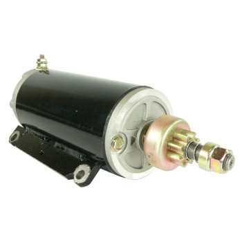 New 12 Volt Starter Compatible with/Replacement for OMC Johnson Evinrude Marine 150-235 HP 0814240, 387094, 395207, 585062, 586288, 46-2387, MJL4005 1.059in Gear OD, 8 Teeth, 5.81 Field Case