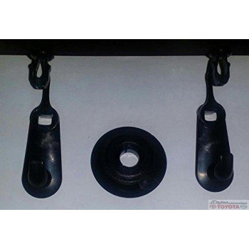 TOYOTA New Genuine Lexus OEM Floor Mat Clip Kit Set Includes 08211-00720 58297-50020