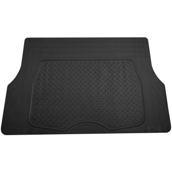 FH Group ClimaProof for All Weather Protection Universal Fit Premium Quality Trimmable Automotive Cargo Mat/Trunk Liner Fits Most Cars, SUVs, and Trucks Black