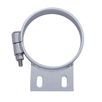 United Pacific 10327 5 Peterbilt Chrome Cab Exhaust Clamp