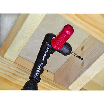 Milescraft 1304 Drill90PLUS - Right Angle Drill Attachment,Black Red