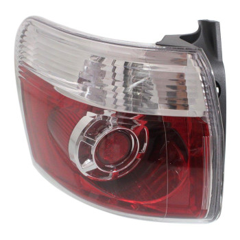 Evan Fischer Driver Side Outer Tail Light Compatible with 2007-2012 GMC Acadia Assembly