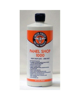 Insta Finish Panel Shop 1000 Body Shop Safe auto Polish Zero dust 32oz