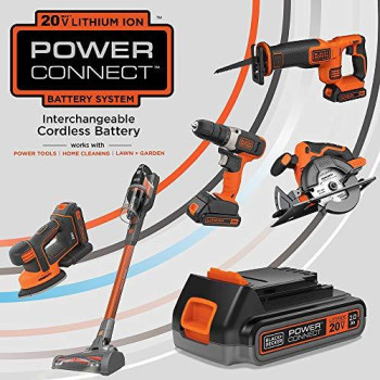 BLACK+DECKER 20V MAX Cordless Drill Combo Kit, 2-Tool (BD2KITCDDI)