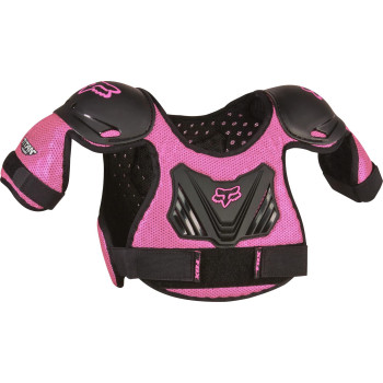 FOX RACING Youth Peewee Titan Motocross Roost Deflector, Black/Pink, S/M