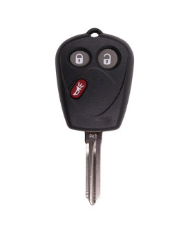 Keyecu Uncut Replacement Remote Key Shell Case Fob 3 Button for SAAB 9-7X 9-7