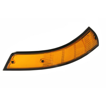 URO Parts 91163194800 Turn Signal Lens, Front Right, Amber w/Black Trim, USA Version