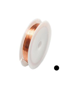 30 gauge, 999 Pure copper Wire (Round) Dead Soft cDA 110 Made in USA - 1 Ounce (197FT) by cRAFT WIRE