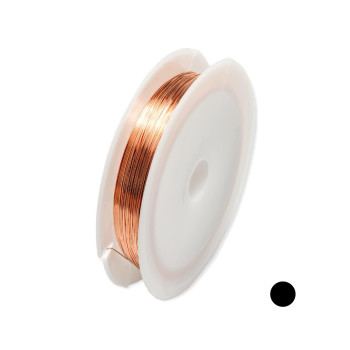 30 gauge, 999 Pure copper Wire (Round) Dead Soft cDA 110 Made in USA - 1 Ounce (197FT) by cRAFT WIRE