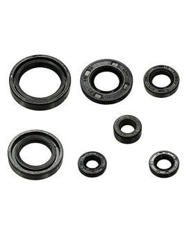 Outlaw Racing OR3518 Engine Oil Seal Kit Compatible with Yamaha BW80 1986-1990 PW80 1983-2006 Dirtbike MXC
