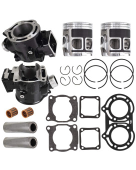 NICHE 347cc Standard Bore Cylinder Piston Gasket Kit for Yamaha Banshee 350 2GU-11311-00-00 2GU-11321-00-00