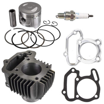 NICHE 80cc Engine Piston Cylinder Gasket Top End Kit for Yamaha Badger Raptor 80 22K-11311-02-00 93450-14088-00