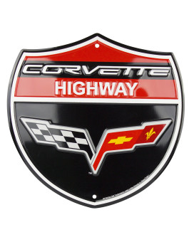 HangTime Corvette Shield Sign