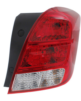 Evan Fischer Passenger Side Tail Light Compatible with 2013-2022 Chevrolet Trax - LS and LTZ Models - Halogen - GM2801272