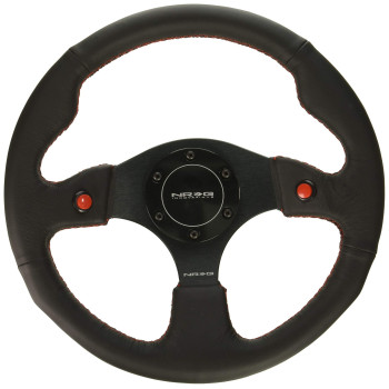 NRG Innovations RST-007R Reinforced Steering Wheel (320mm Sport Steering Wheel with Dual T)