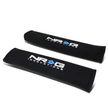 NRG Innovations SBP-27RD Red Seat Belt Pad, 2 Piece (2.7 (wide) x 11 Short)