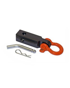 Enhanced Tow Strap Shackle Mount (TSM-125-D) for 1-1/4 Receivers - Made in U.S.A.