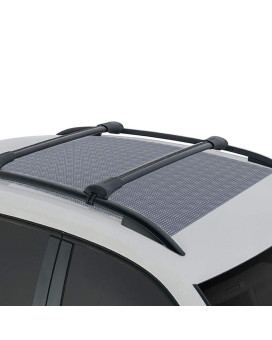 BDK Anti-Slip Rooftop Cargo Mat Protective Liner for Roof Cargo Bags - Rubber Grip Non-Adhesive Scratch-Proof Cushioned Layer (RM-001), Cargo Liner