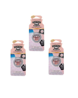 Yankee Candle Coconut Beach Smart Scent Car Vent Clip Air Freshener, Fresh Scent