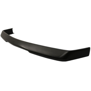 Front Bumper Lip Compatible with 1984-1992 BMW E30 3-Series, Black PU Front Lip Finisher Under Chin Spoiler Add On by IKON MOTORSPORTS, 1985 1986 1987 1988 1989 1990 1991