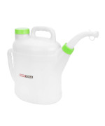 OEMTOOLS 87018 10L Oil Jug With Spout, Automotive Fluid Container, Translucent Motor Oil Dispenser With Spout, Motor Oil Container Automotive Oil Pitcher