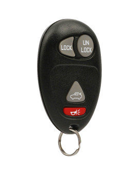 Key Fob Keyless Entry Remote fits Buick Century Regal Rendezvous/Oldsmobile Intrigue/Pontiac Aztek Grand Prix 2001 2002 2003 2004 2005 2006 2007 (L2C0007T)