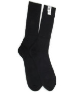 RaceQuip Socks SFI 3.3 Fire Retardant FR Black Large Shoe Size 10-11 411995