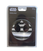 Chroma 041522 Star Wars Rebel Badge Chrome Injectn Molded Emblem, 1 Pack