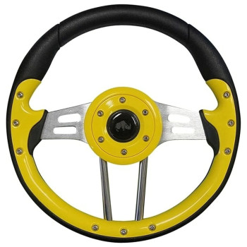 RHOX Aviator 4 Golf Cart Steering Wheel (Yellow)