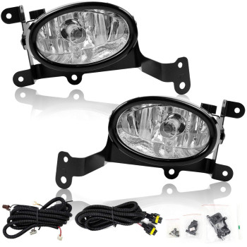 RP Remarkable Power, Fit For 2006 2007 2008 Civic Clear Fog Light Kit FL7039