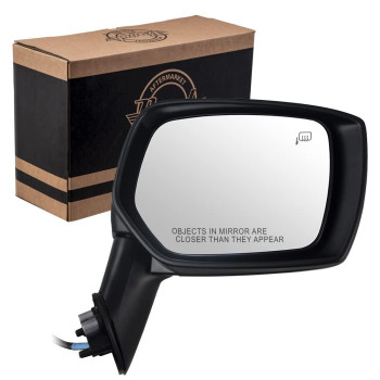 Brock Replacement Passengers Power Side View Mirror Heated Compatible with Impreza XV Crosstrek & Hybrid WRX 91036VA061