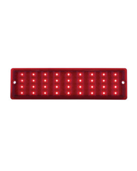 United Pacific CTL6826LED 1968-69 Nova All-Red LED Tail Light Lens, 1 Pack