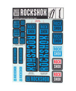 RockShox Decal Kit, 35mm, Blue