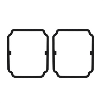 United Pacific C738703 Tail Light Lens Gaskets For 1973-87 Chevy and GMC Truck (Pair)