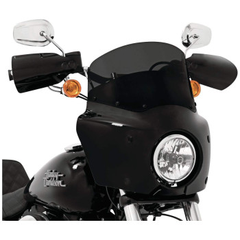 Memphis Shades Road Warrior Fairing Windshield (Dark Black Smoke)