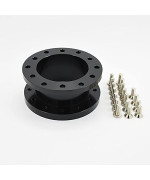 1.5 Steering Wheel Hub Adapter Extension Spacer Black